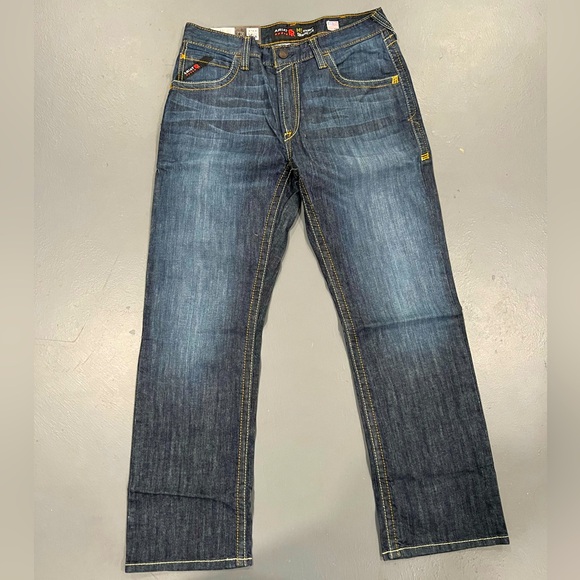 BRAND NEW Ariat FR M5 Straight DuraLight Stretch Straight Leg Jean - Picture 5 of 8
